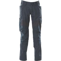 Mascot Accelerate 18579 Work Trousers Dark Navy 32.5" W 30" L