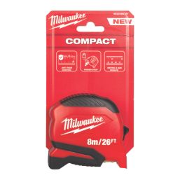 Milwaukee Compact (Gen 2) 8m Tape Measure