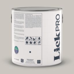 LickPro  2.5Ltr Grey 03 Vinyl Matt Emulsion  Paint