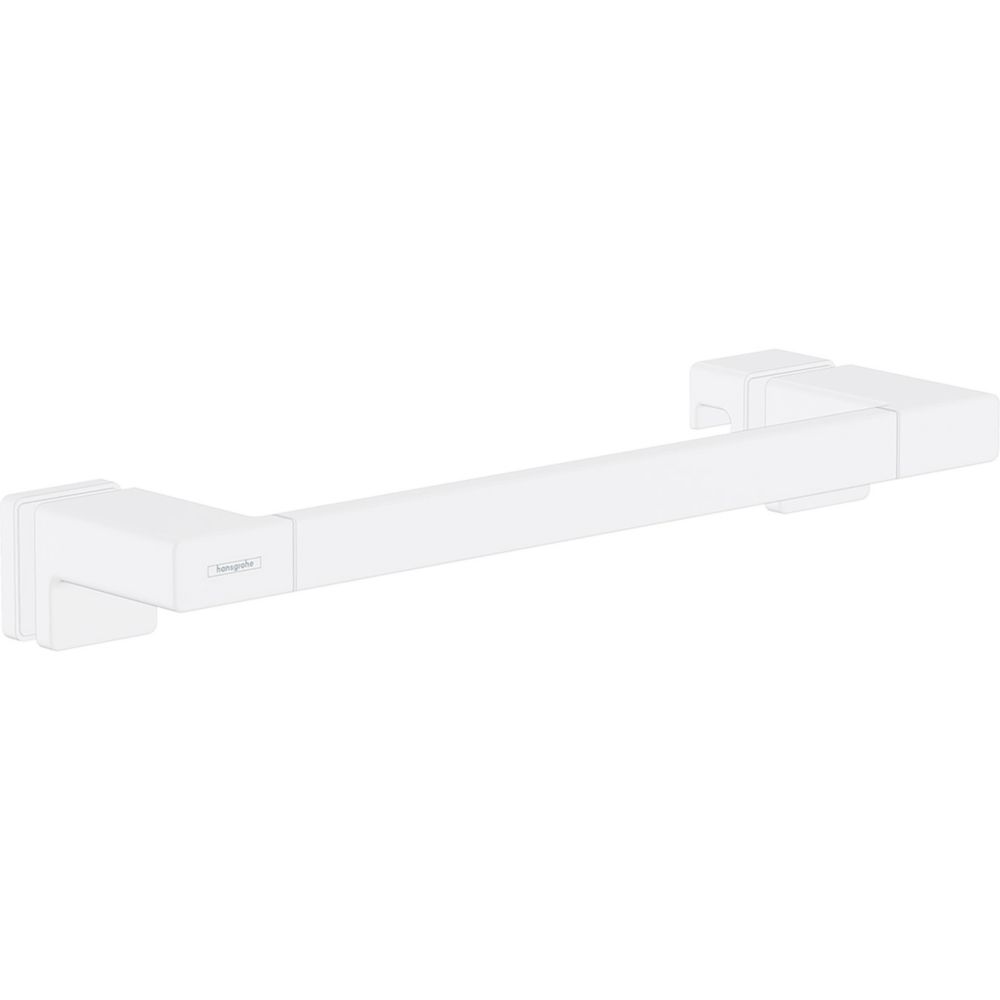 Hansgrohe AddStoris Bar Shower Door Handle Matt White 350mm Single