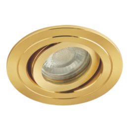 Spa Cali Adjustable  Downlights Brass 6 Pack