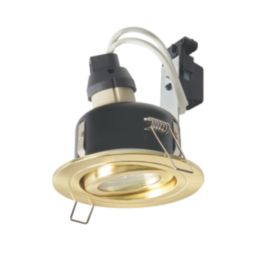 Spa Cali Adjustable  Downlights Brass 6 Pack