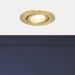 Spa Cali Adjustable  Downlights Brass 6 Pack