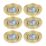 Spa Cali Adjustable  Downlights Brass 6 Pack