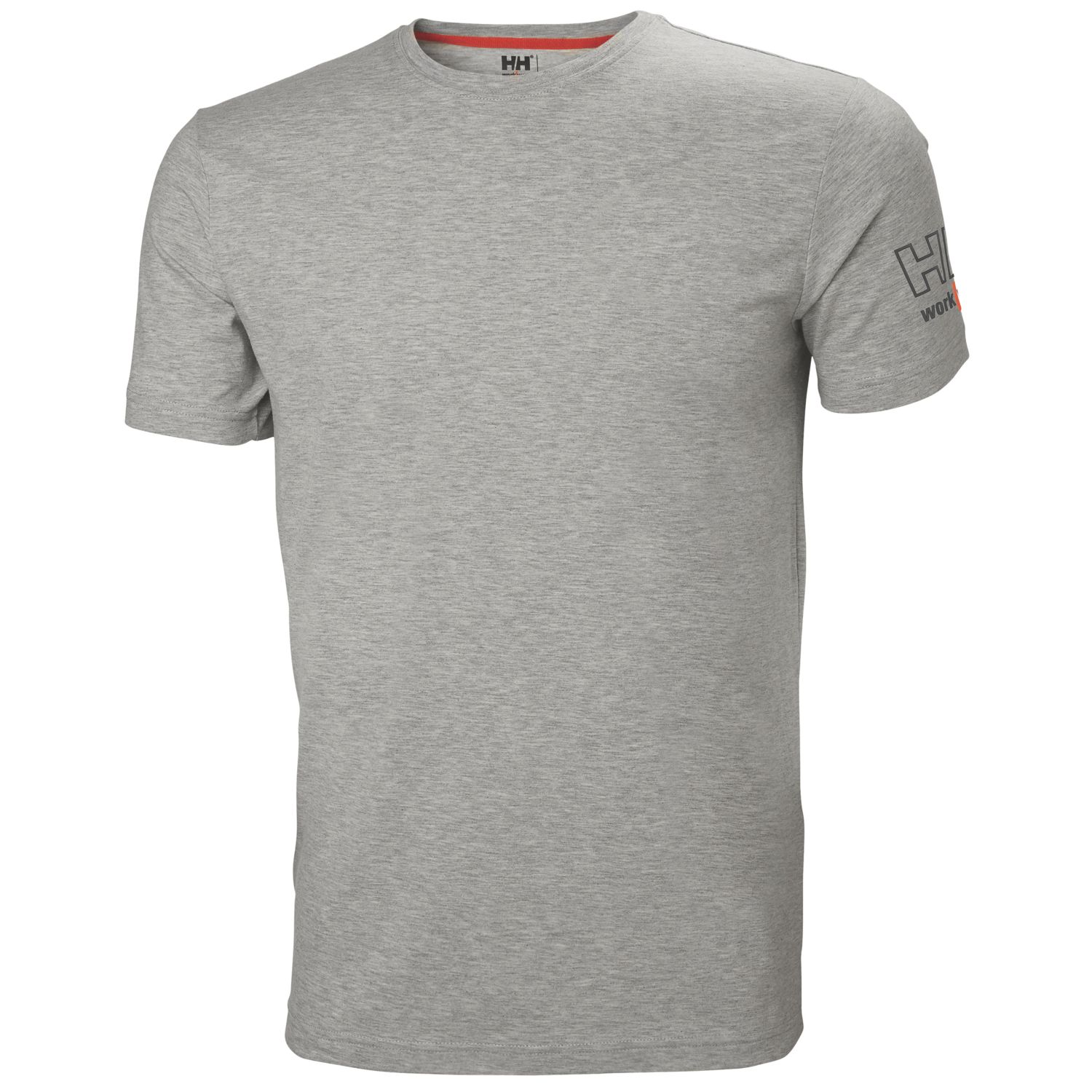 Helly Hansen Kensington Short Sleeve T-Shirt (Mens) Grey Medium 39" Chest (671XC)