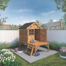 Mercia Snug 4' x 6' (Nominal) Timber Playhouse with Tower