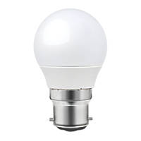 LAP  BC Mini Globe LED Light Bulb 470lm 6.0W 3 Pack
