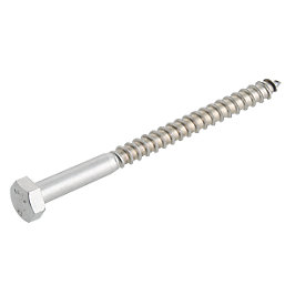 Easydrive  Hex Bolt Self-Tapping Coach Screws 10mm x 120mm 10 Pack