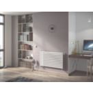 Ximax Fortuna 584mm x 1200mm 2587BTU White Horizontal Designer Radiator