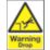 "Warning Drop" Sign 200mm x 150mm