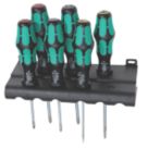 Wera Kraftform Plus Mixed  Lasertip Screwdriver Set 6 Pieces