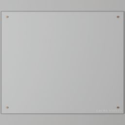 Laura Ashley  Clear with Copper Caps Kitchen Splashback 900mm x 750mm x 6mm