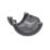FloPlast  uPVC 135° Half Round Gutter Angle Anthracite Grey 112mm