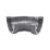 FloPlast  uPVC 135° Half Round Gutter Angle Anthracite Grey 112mm