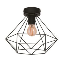 Eglo Tarbes Ceiling Light Black