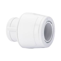 Hep2O  Plastic Push-Fit Keyless Stop End 15mm 10 Pack