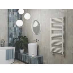 Terma Fiona Towel Rail 1140mm x 500mm White 1661BTU