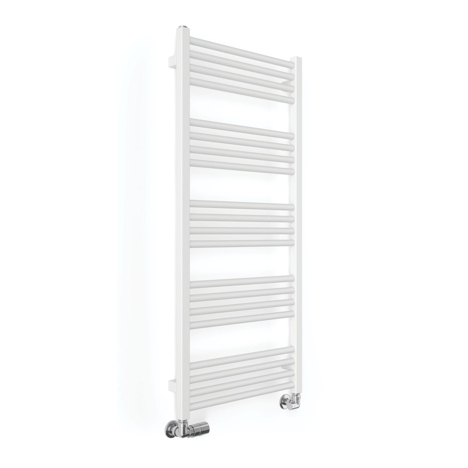 Terma 1140mm x 500mm 1661BTU White Flat Designer Towel Radiator (672RH)