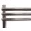 Towelrads 500mm x 400mm 450BTU Chrome Flat Designer Towel Radiator