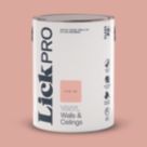 LickPro  5Ltr Pink 09 Vinyl Matt Emulsion  Paint