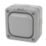MK Masterseal IP66 10AX 1-Gang 2-Way Weatherproof Outdoor Switch with Neon