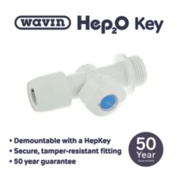 Hep2O HX38/15WS Hot & Cold Appliance Valve 15mm
