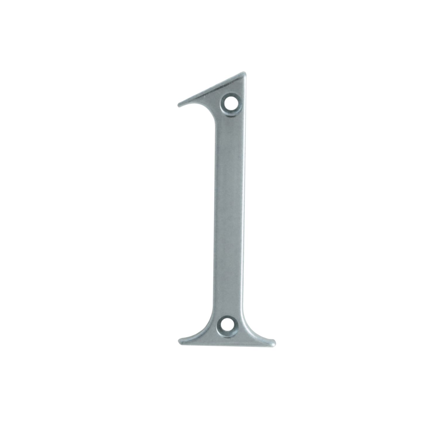 Fab & Fix Door Numeral 1 Polished Chrome 80mm (6738P)