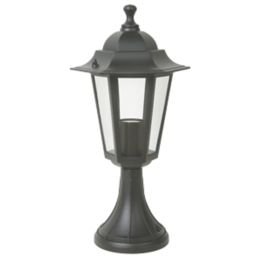 Coach 409mm Outdoor Post Light Black