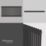 Flomasta 600mm x 1190mm 4175BTU Black Horizontal 2 Column Radiator