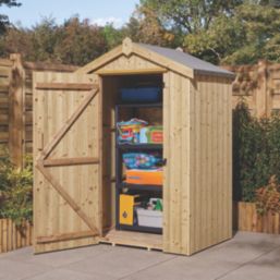 Rowlinson Premium Heritage 5' x 2' (Nominal) Apex Tongue & Groove Timber Shed
