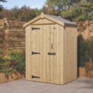 Rowlinson Premium Heritage 5' x 2' (Nominal) Apex Tongue & Groove Timber Shed