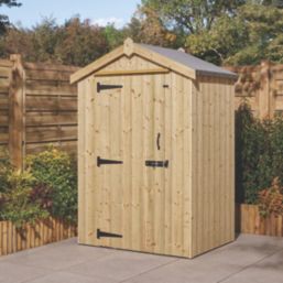 Rowlinson Premium Heritage 5' x 2' (Nominal) Apex Tongue & Groove Timber Shed