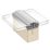 Radmat Building Materials  White 25mm Snap-Down Glazing Bar & End Cap 4000mm x 50mm