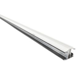 Radmat Building Materials  White 25mm Snap-Down Glazing Bar & End Cap 4000mm x 50mm
