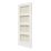 4-Clear Light Primed White Wooden Shaker Internal Door 1981mm x 686mm