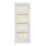 4-Clear Light Primed White Wooden Shaker Internal Door 1981mm x 686mm