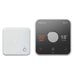 Hive Hubless Active V3 Wireless Heating Smart Thermostat White / Grey -  Screwfix