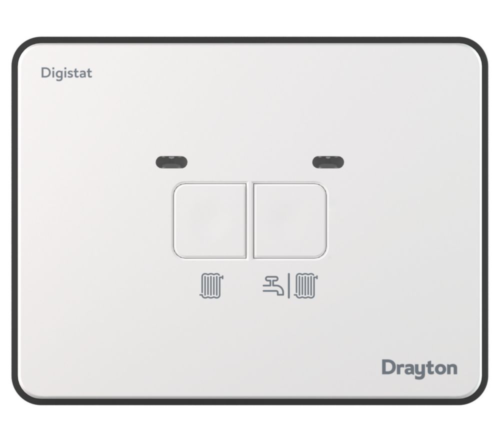 Drayton Digistat 2-Channel Wireless Thermostat with Optional App Control -  Screwfix