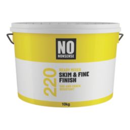 No Nonsense Ready Mixed Skim & Finish Texture Repair White 10kg