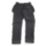 Scruffs Tech Holster Stretch Work Trousers Black 36" W 32" L