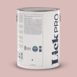 LickPro  5Ltr Pink 05 Vinyl Matt Emulsion  Paint