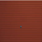 Gliderol Horizontal 8' x 7' Non-Insulated Frameless Steel Up & Over Garage Door Terracotta