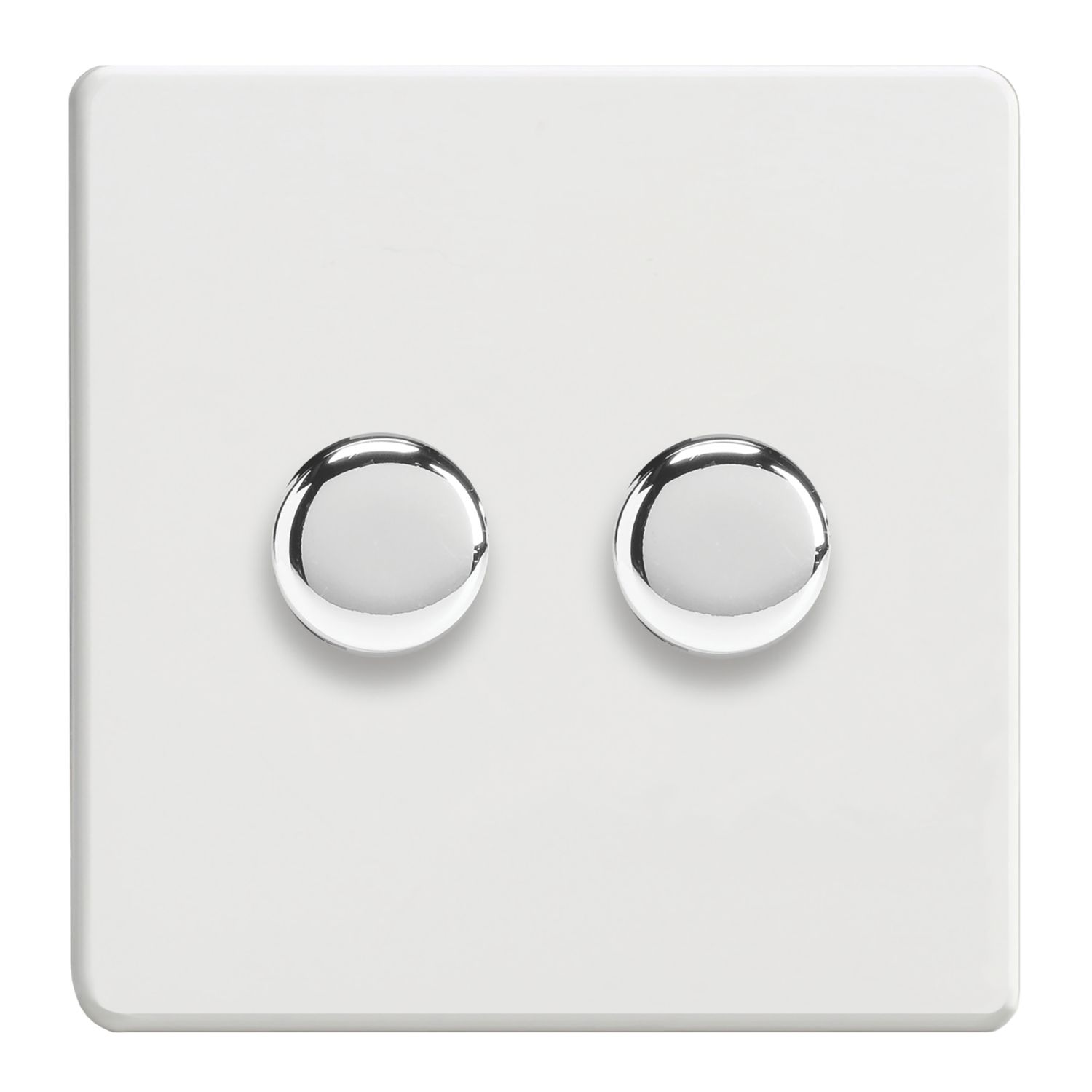 Varilight V-Pro 2-Gang 2-Way LED Dimmer Switch Ice White (673YT)