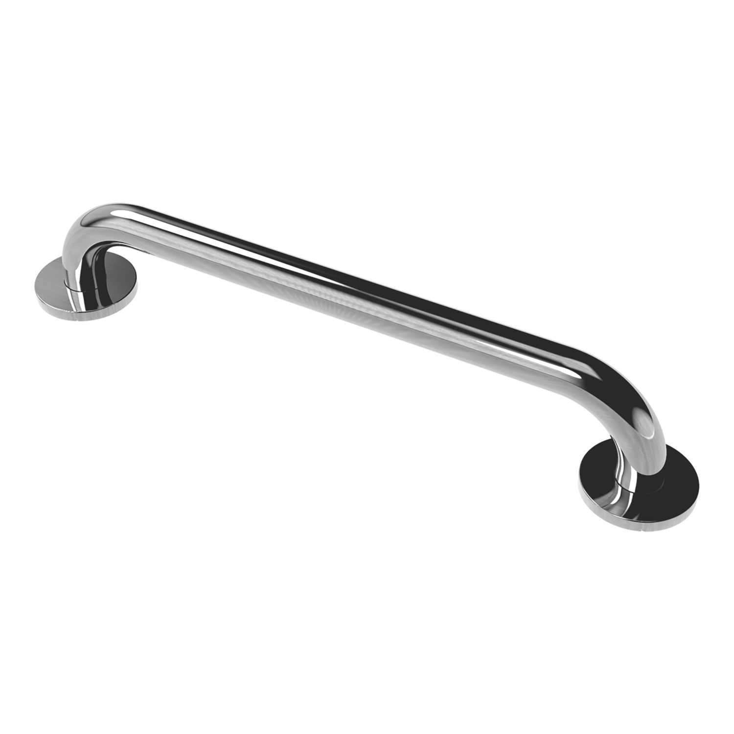 Nymas Straight Doc M Grab Rail Polished Stainless Steel 450mm (6740X)