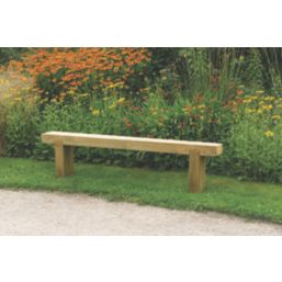 Forest Sleeper Garden Bench Pressure-Treated Softwood 6' x 1' 6"