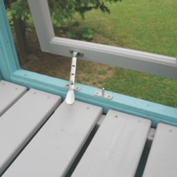 Shire Sunpent 8' x 6' (Nominal) Pent Shiplap T&G Timber Shed