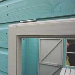 Shire Sunpent 8' x 6' (Nominal) Pent Shiplap T&G Timber Shed