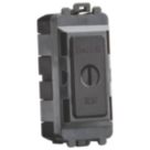 Knightsbridge  20AX Grid DP Emergency Lighting Test Key Switch Smoked Bronze