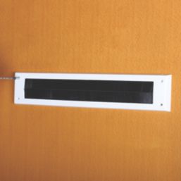 Diall Letter Box Draught Seal White 342mm x 80mm