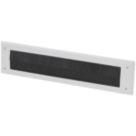 Diall Letter Box Draught Seal White 342mm x 80mm